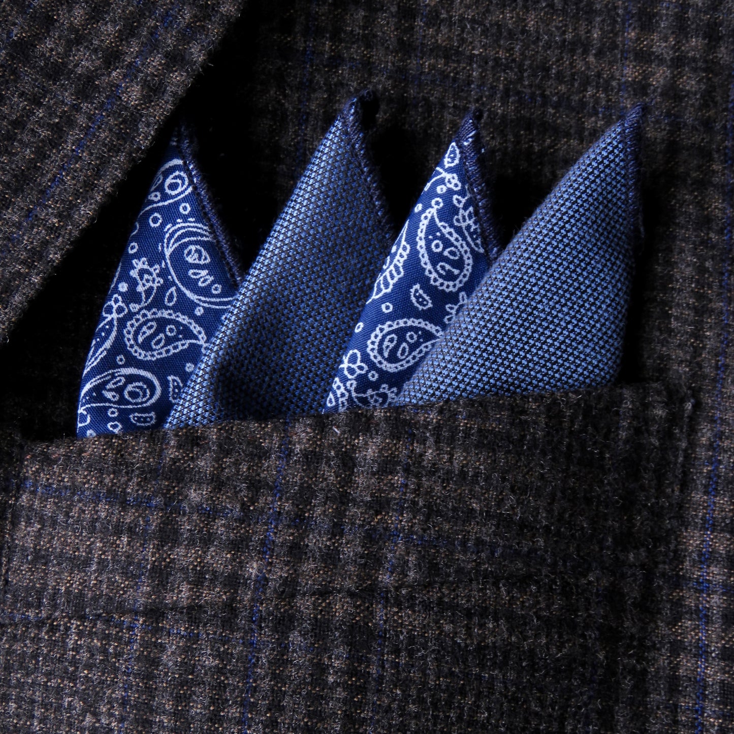 Han-Han Square / Indigo Blue