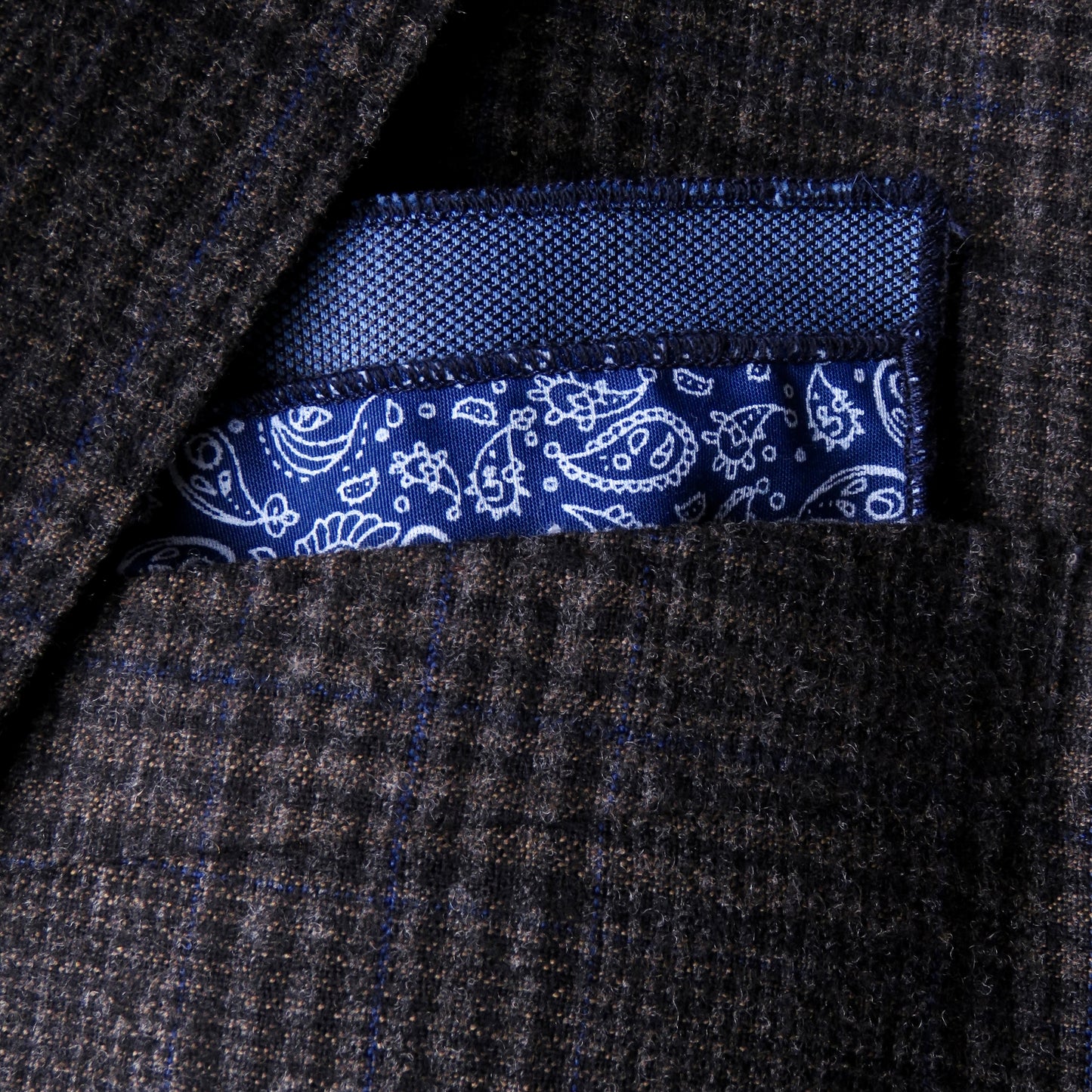 Han-Han Square / Indigo Blue
