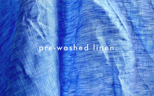 Pre-washed linen