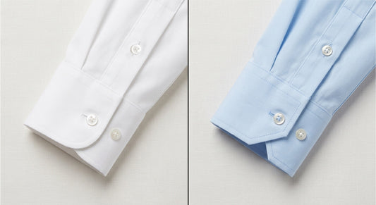The Shape of a Shirt Cuff: Round, Cutaway, or Square?