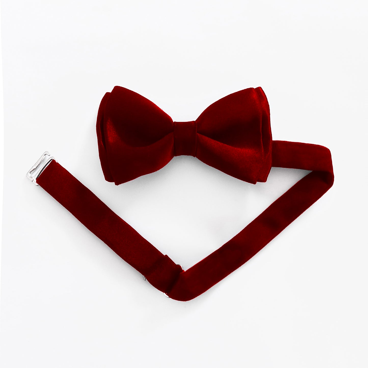 Bow Tie & Cummerbund Set / Wine Red