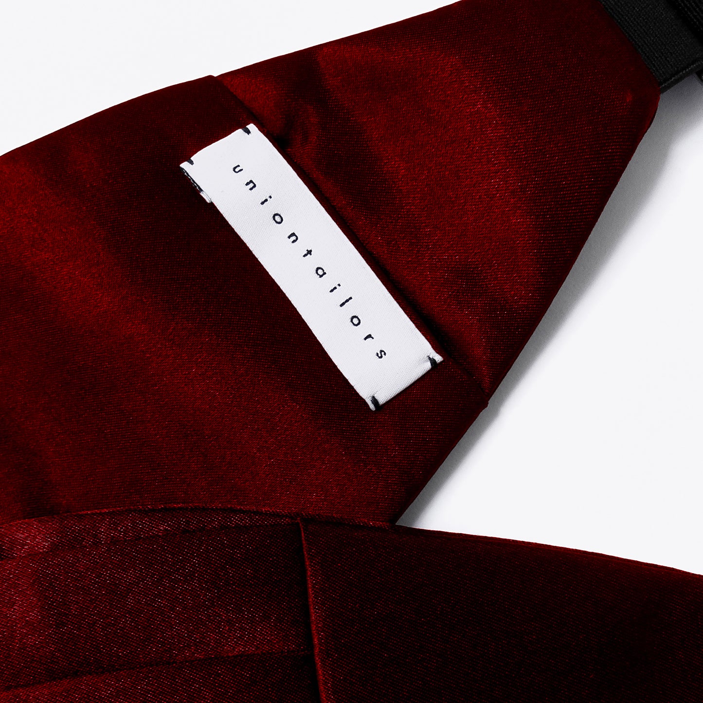 Bow Tie & Cummerbund Set / Wine Red