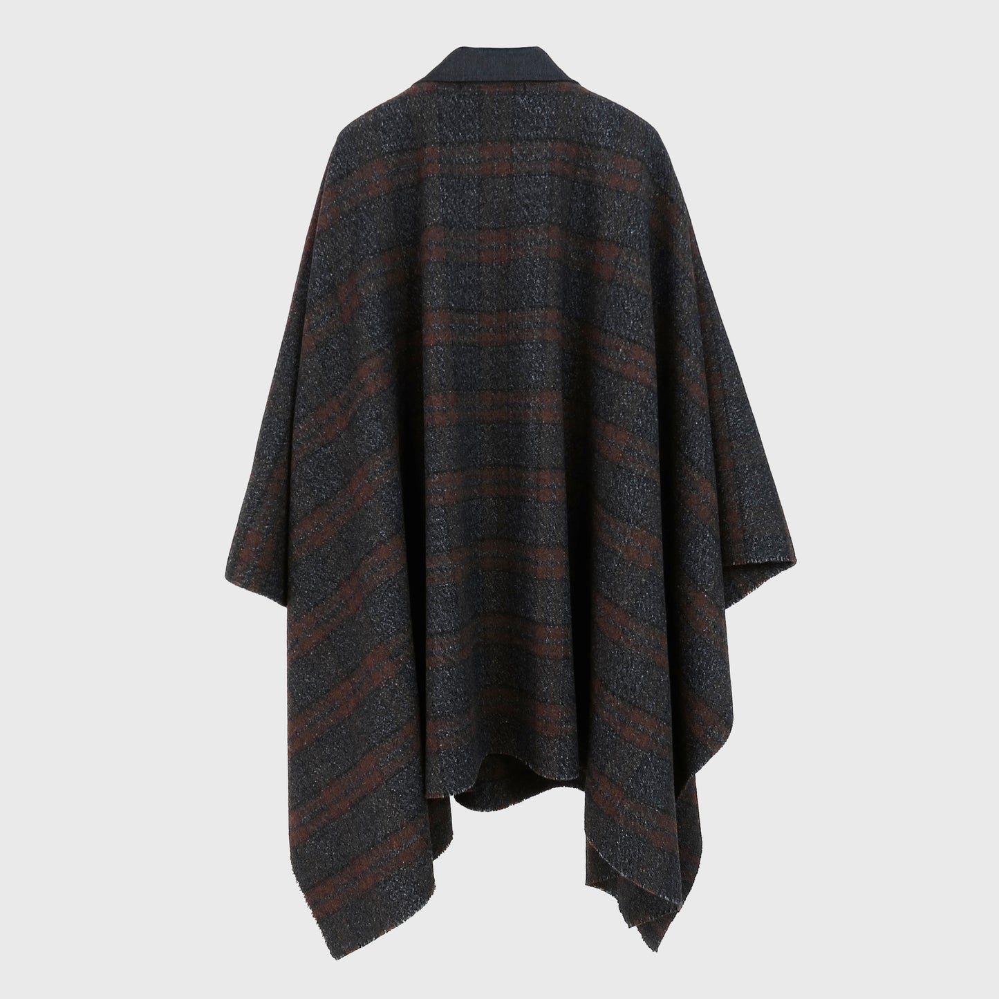 Lucre a Cuadros Marrón Oscuro