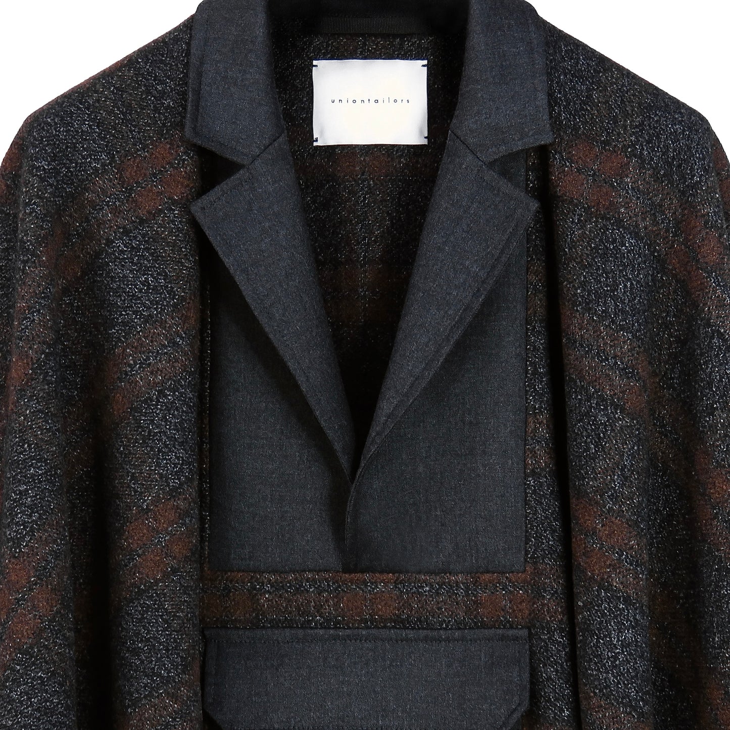 Lucre a Cuadros Marrón Oscuro