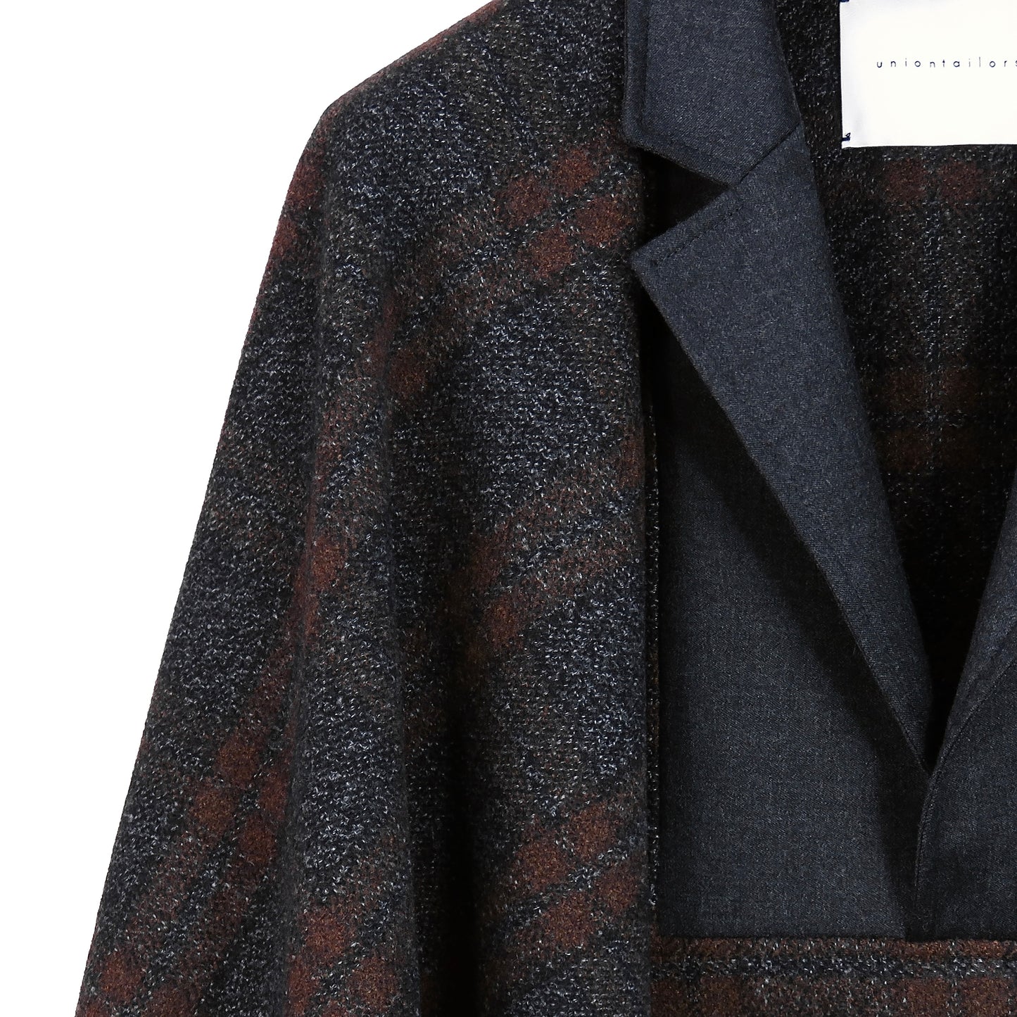 Lucre a Cuadros Marrón Oscuro