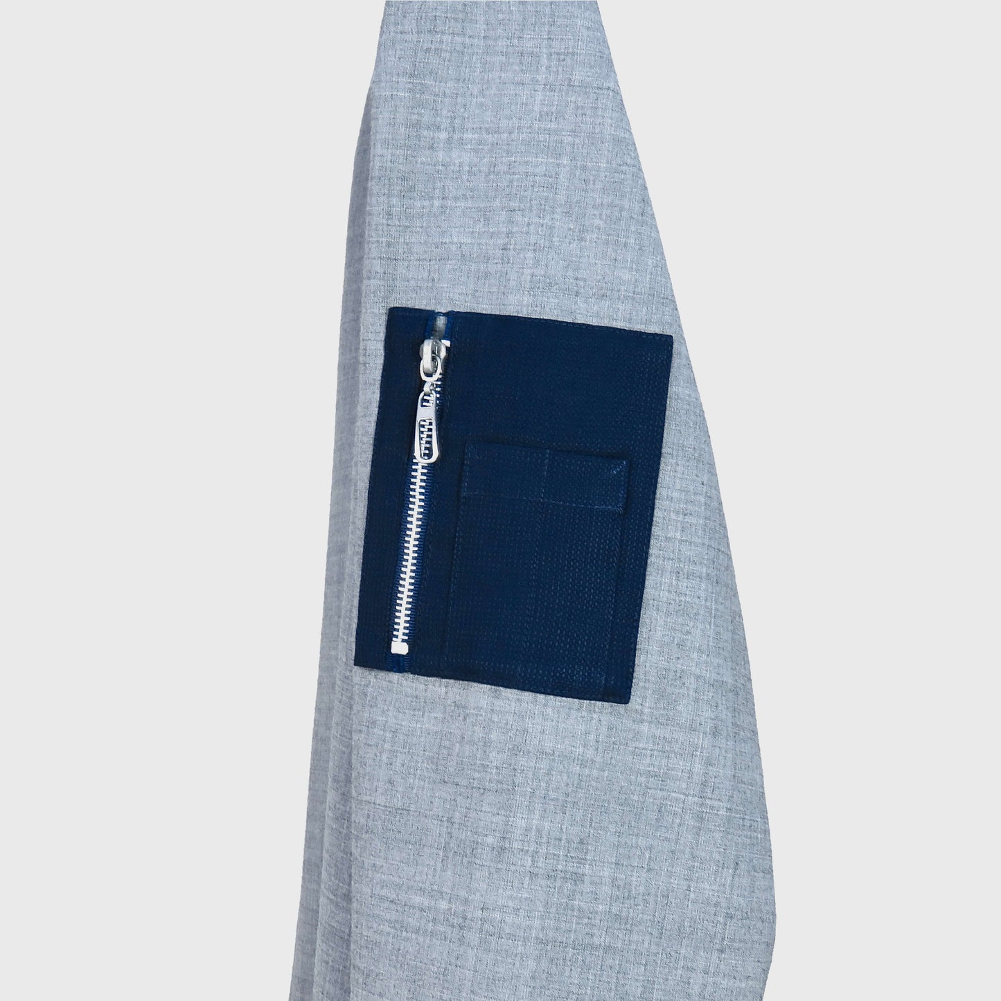 Bomber Pullover Gris Claro