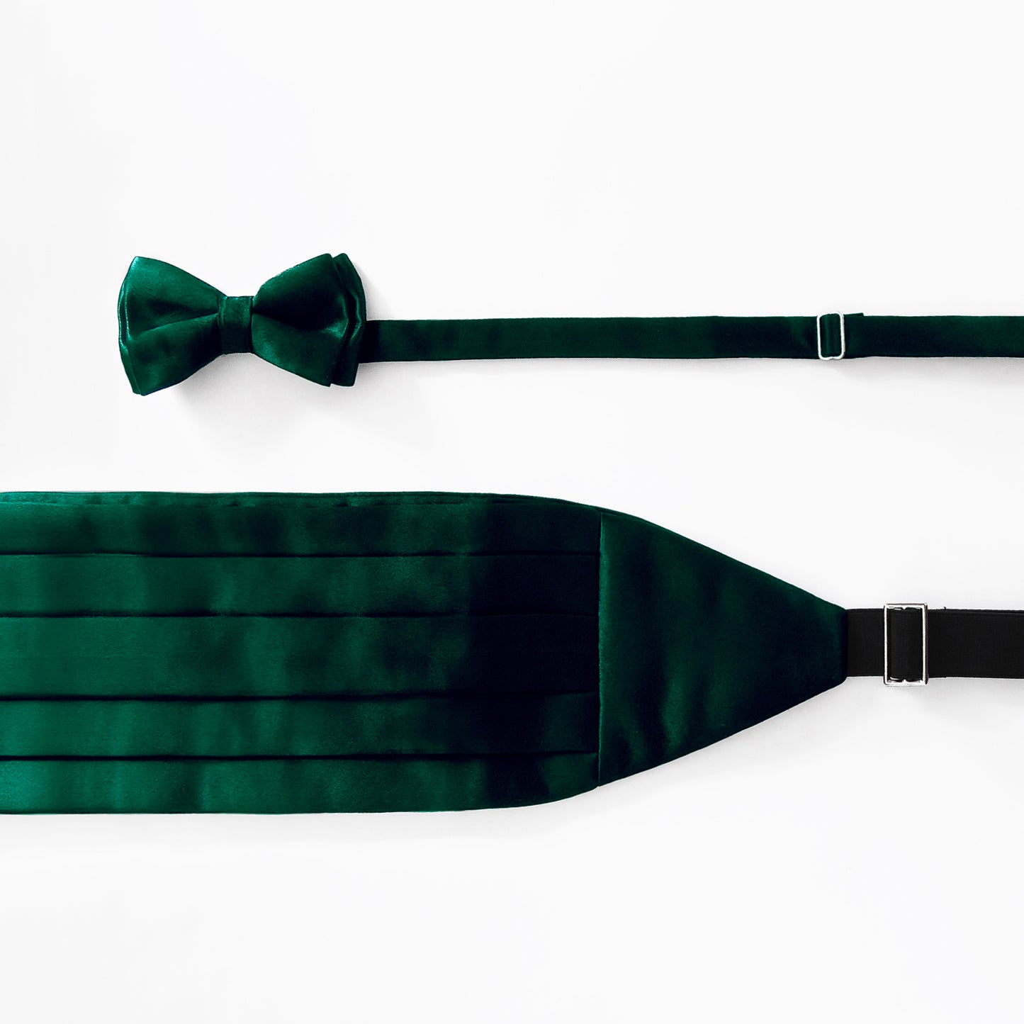 Bow Tie & Cummerbund Set / Green