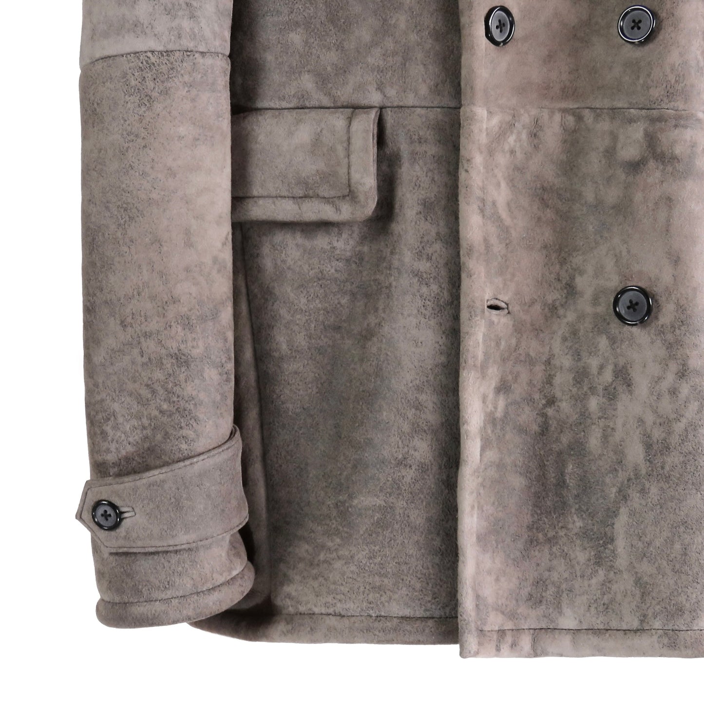 Peacoat Taupe en Piel Mouton
